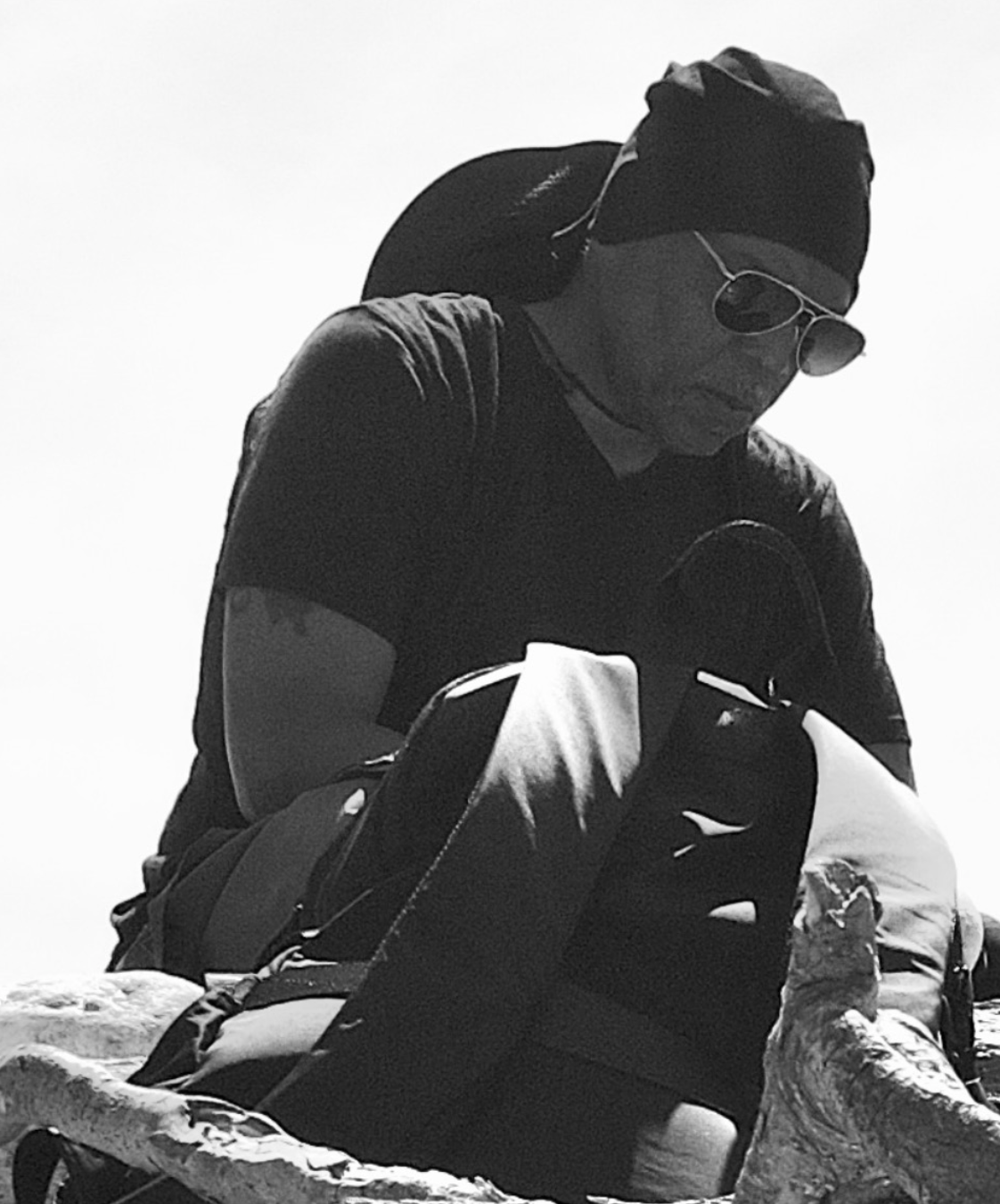M. Nuri Shakoor conducting field research